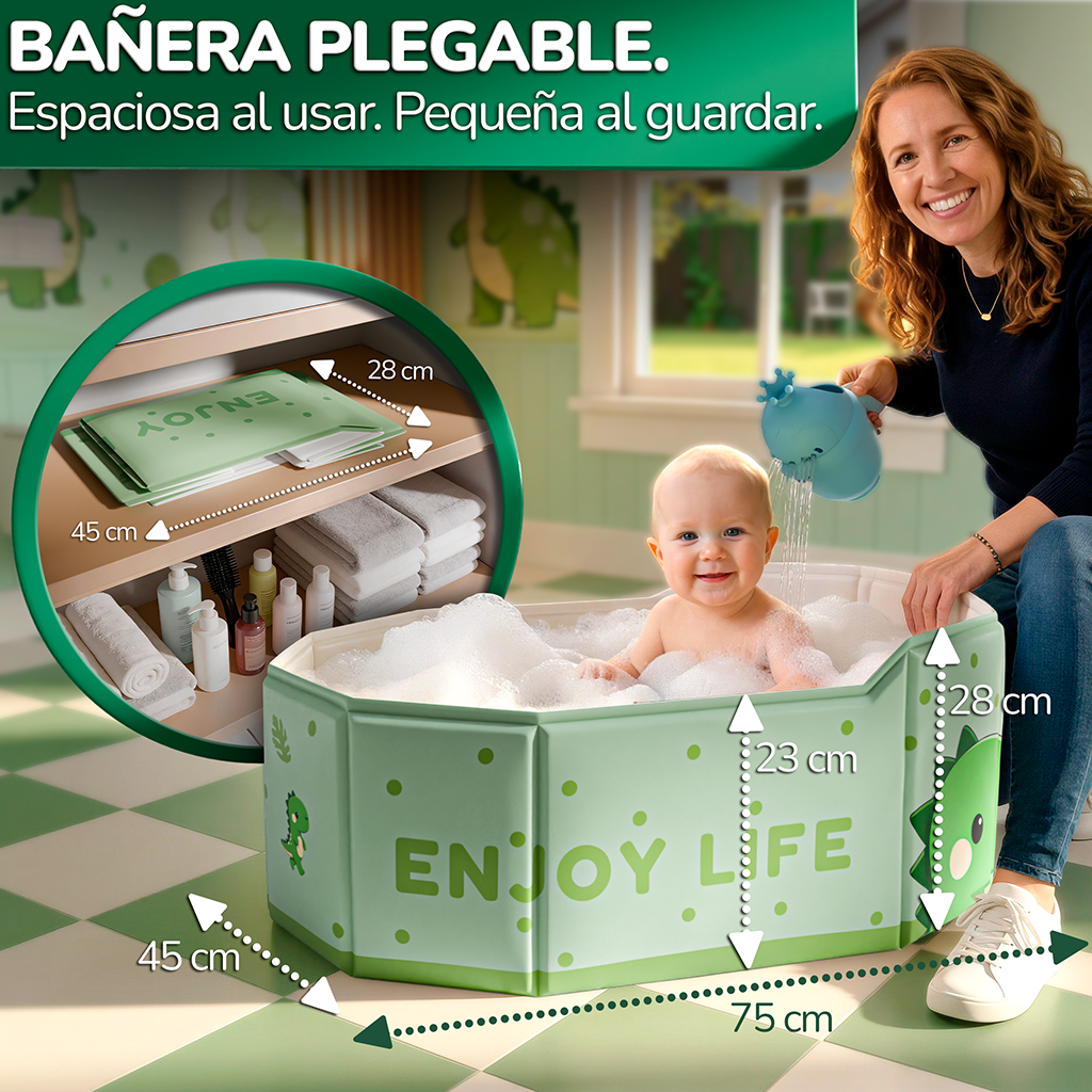 Bañera Plegable Bebé